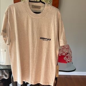 Essentials Light Gray Short Sleeve Tee